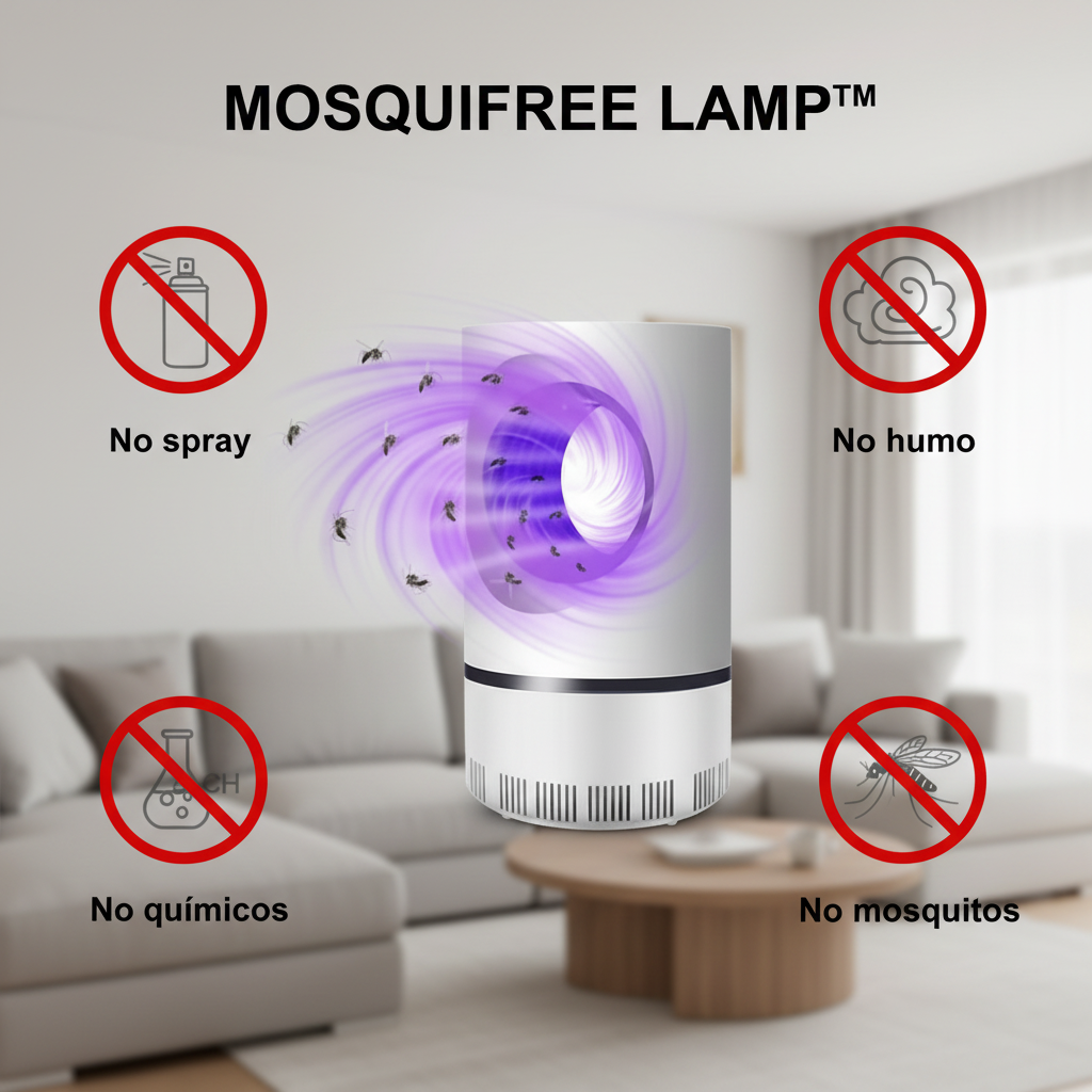 MOSQUIFREE LAMP™ Adíos Mosquitos, Noches tranquilas.