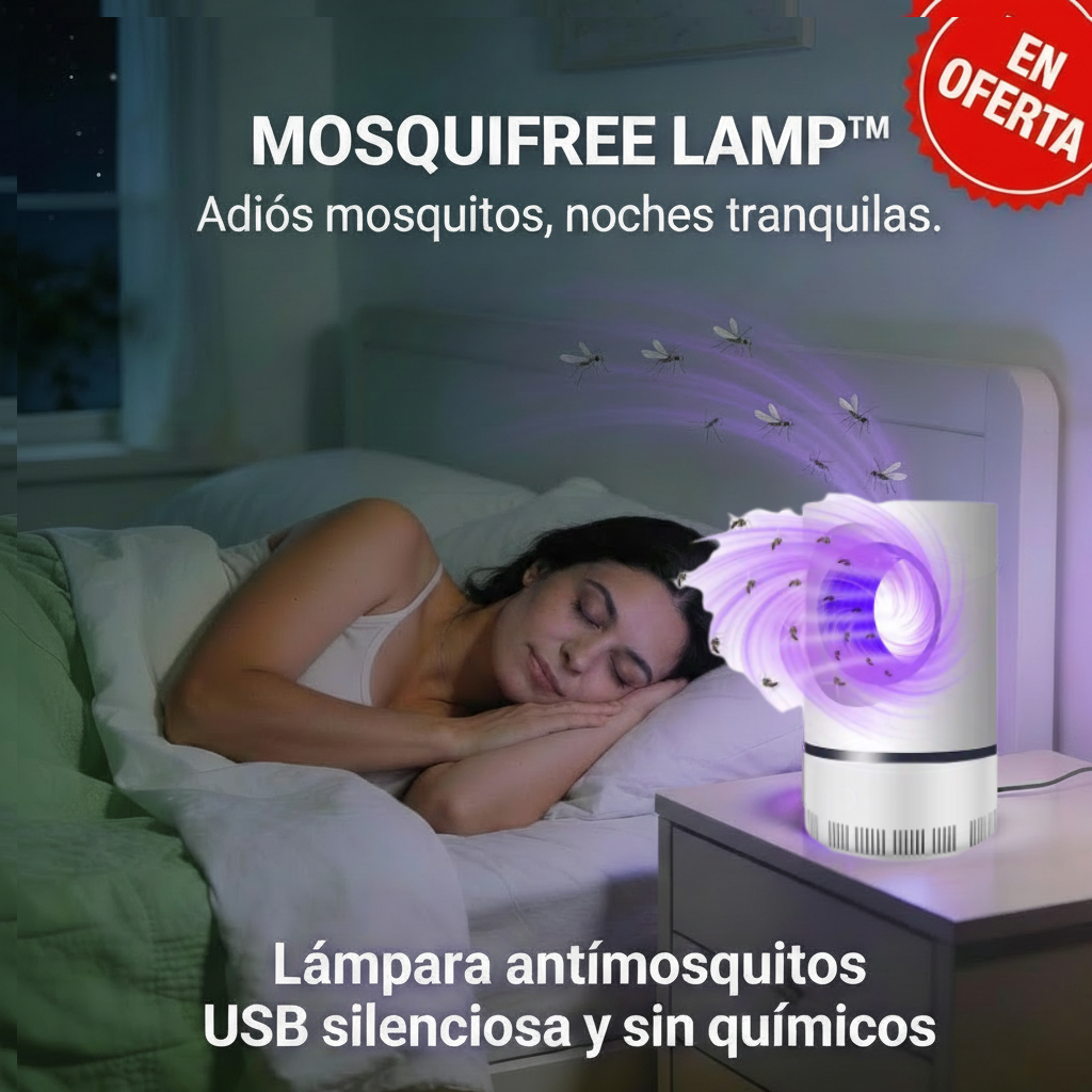 MOSQUIFREE LAMP™  Adíos Mosquitos, Noches tranquilas.