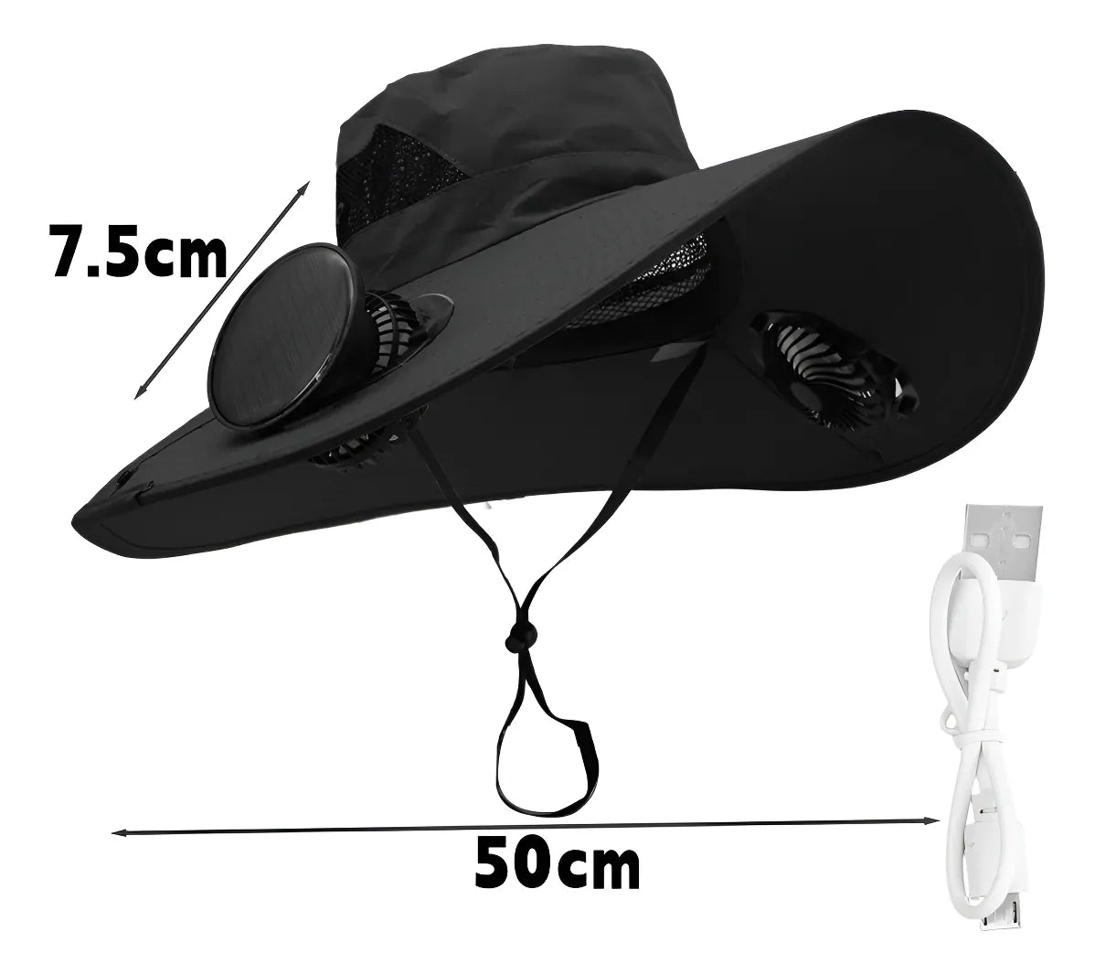 SOMBRERO FRESH AIR  - Frescura  bajo el sol más fuerte
