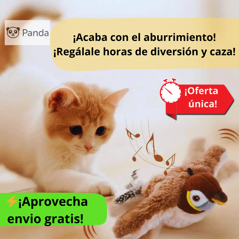 PELUCHE ELÉCTRICO PARA GATOS